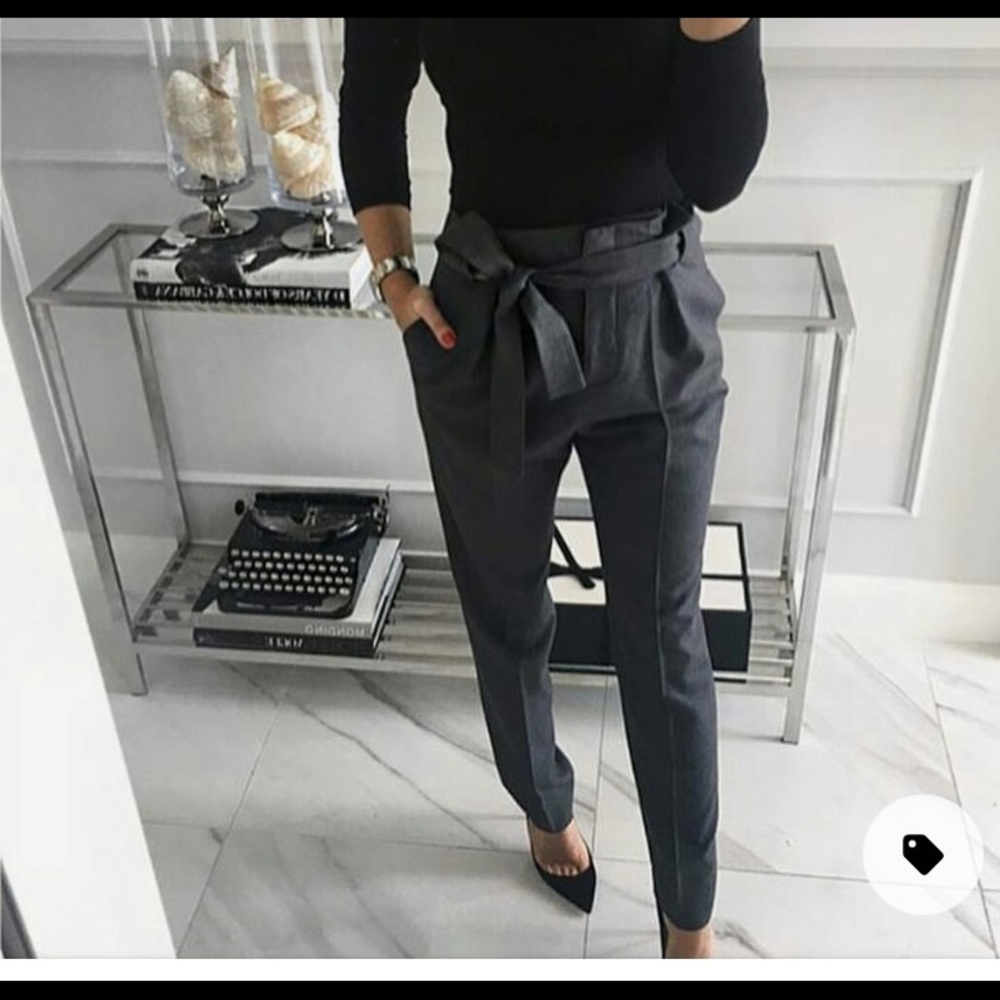 Ann Taylor high tide Balloon tie pants